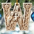 thumbnail image 3 of Budget-Friendly,26 Letters Christmas Tree Decoration Pendant Christmas Tree Ornaments Personalized DIY Christmas Ornaments Christmas Decoration Xmas Tree Hanging Decor Feature, 3 of 3