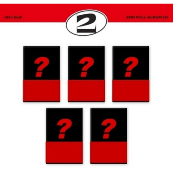 (G)I-Dle - 2 - Poca QR Card Album Version - incl. 2 Photocards 2 Stickers - Music & Performance - CD