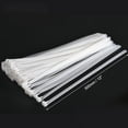 thumbnail image 2 of Uxcell Cable Zip Ties Adjustable Cable Tie 12 Inch Releasable Nylon Wire Slipknot Strap White 50pcs, 2 of 5