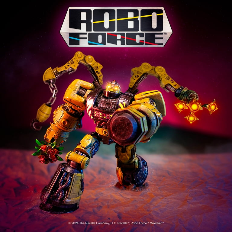 80’s Robo Force Figure (1) / ロボフォース Robo Force Wave 1 - Wrecker - Walmart.com
