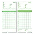thumbnail image 3 of uPunch All Pay Periods Time Cards, 2-Sided, 3.5" x 7.5", Green, Pack Of 50, HNTCG1050, 3 of 4