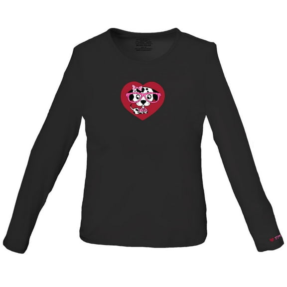 Cherokee Workwear Women's Underscrubs Spotty Dotty Knit Tee 4737