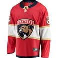 thumbnail image 2 of Men's Fanatics Red Florida Panthers Breakaway Home Jersey, 2 of 3