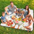 thumbnail image 7 of Patriotic Goose Floral Fourth July Outdoor Picnic Blanket, Foldable Waterproof Beach Mat, Portable Beach Blanket for Beach Camping, Hiking, Family Concerts, 7 of 7