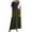 Green, variant on WMTBSRSW Women's Plus Size Summer Dress Color Block Loose Casual Short Sleeve T Shirt Dress Round Neck Summer Beach Swing Pleated Long Dress