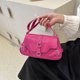 thumbnail image 1 of Bolso de hombro para mujer Bolsos de cuero de PU Bolsos elegantes simples Rosa Rojo Rojo FLhrweasw Nuevo, 1 of 9