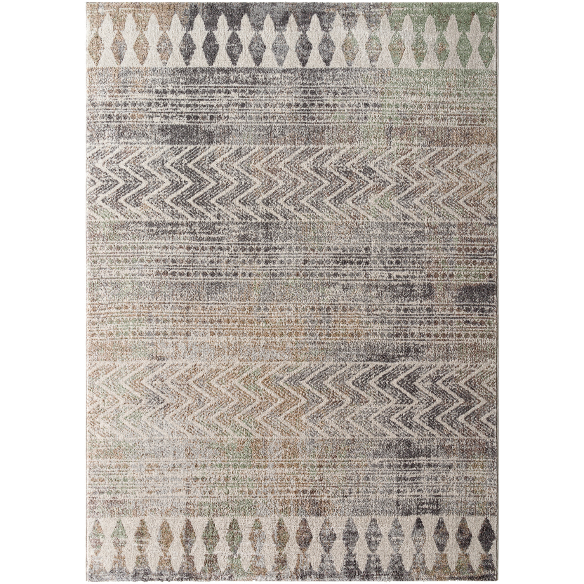 Artistic Wavers Roma Area Rug, 8'11" x 12'4", Dark Gray