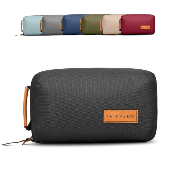 Tech Bag and Electronics Organizer Bag for Travel (Black)