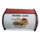 thumbnail image 2 of Panera rústica multiusos con tapa enrollable, contenedor para pan Rojo, 2 of 8