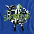 thumbnail image 2 of Beetlejuice Showtime Unisex Adult T-Shirt, Royal, X-Large, 2 of 6