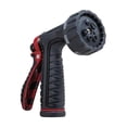 thumbnail image 1 of Orbit Irrigation  7 Pattern Metal Hose Nozzle with Rear Trigger Control, Black & Red, 1 of 1