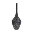 thumbnail image 6 of Elegant Patterned Glass Bottle Vase for Living Room Decor - Decorative Home Decor Accent for Flowers, Bedroom, or Office Styling - Contemporary House Vase Perfect for Table Centerpiece - 21", Gray, 6 of 11