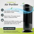 thumbnail image 2 of ENVION CA200 Ionic Pro Medium Room Silent Compact Tower Air Purifier, Black, 2 of 12