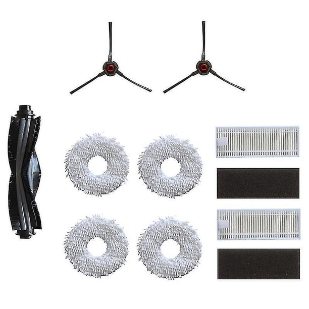 Compatible con Ecovacs Deebot N9+ Robot cepillo lateral cepillo principal filtro de caja de polvo