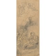 thumbnail image 3 of Richard Westall 8x14 Black Modern Framed Museum Art Print Titled - The Birth of Christ (Before 1836), 3 of 5