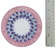 thumbnail image 6 of GlassOfVenice Murano Millefiori Round Plate - Pink, 6 of 7