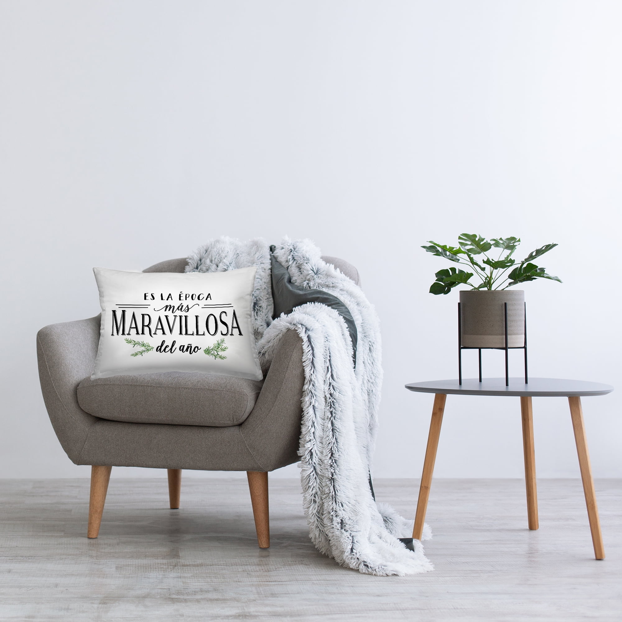 Stupell Industries Época Mas Maravillosa Decorative Printed Throw Pillow, 14 x 7 x 20