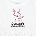 thumbnail image 4 of Inktastic Grandma's Snuggle Bunny Easter Girls Baby Dress, 4 of 5