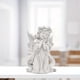 thumbnail image 3 of Estatuilla de ángel adorable blanca Colco estatua artesanal decoración para interiores y exteriores estatua de ángel, 3 of 8