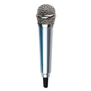 SHELLTON Portable Mini 3.5mm Stereo Audio Mic Notebook for Phone / Smart Phone Desktop Accessories Silver