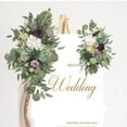thumbnail image 6 of Mornei Wedding Arch Flowers Artificial Flowers Swag Arch Fake Decorative Flower Garland, 6 of 9