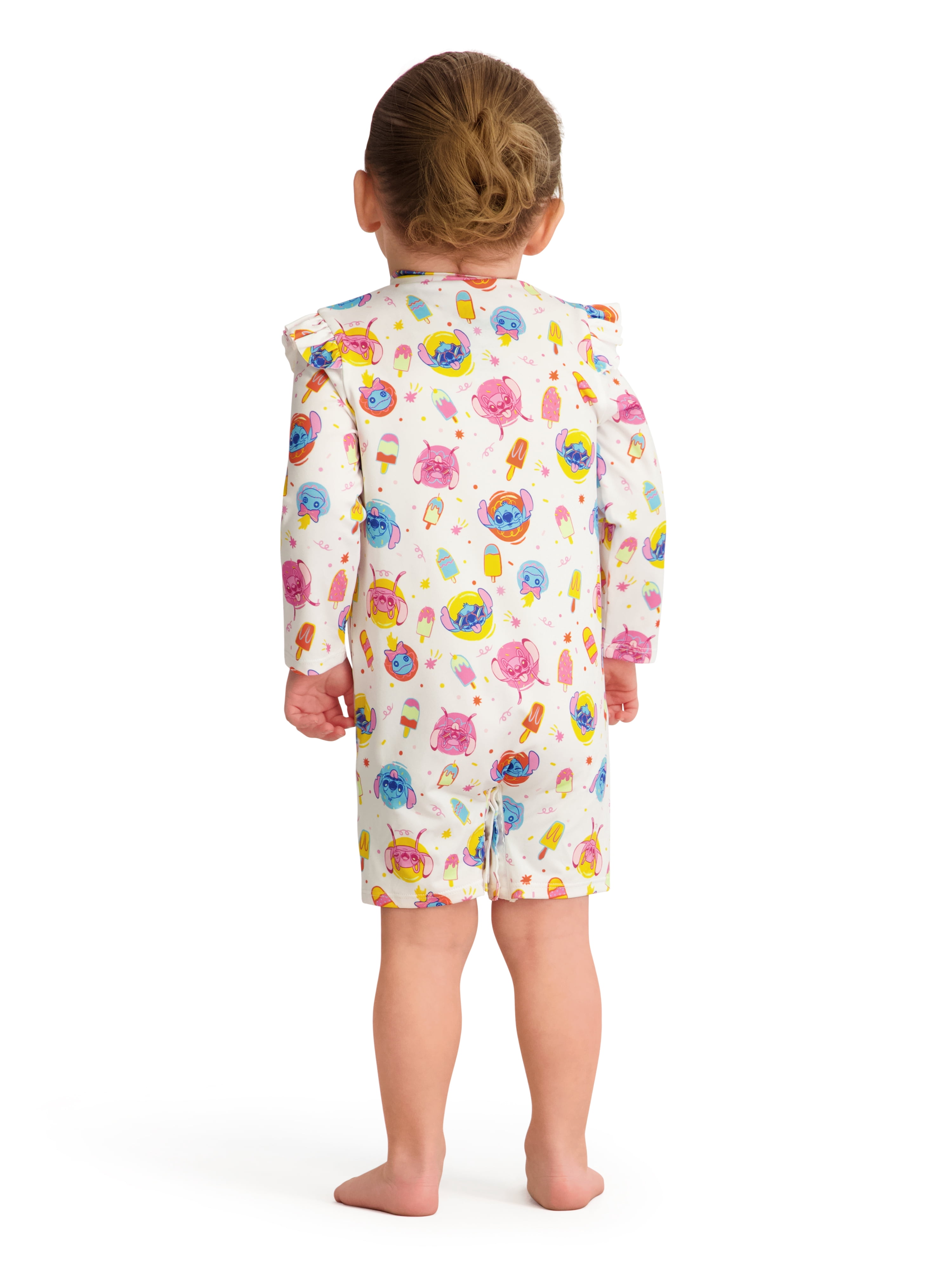 Character Baby Boy One- Piece Rash Guard Swimsuit, Sizes 0/3M- 24M