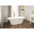 thumbnail image 2 of Delta Zura: Single Handle Floor Mount Tub Trim with Hand Shower, 2 of 2