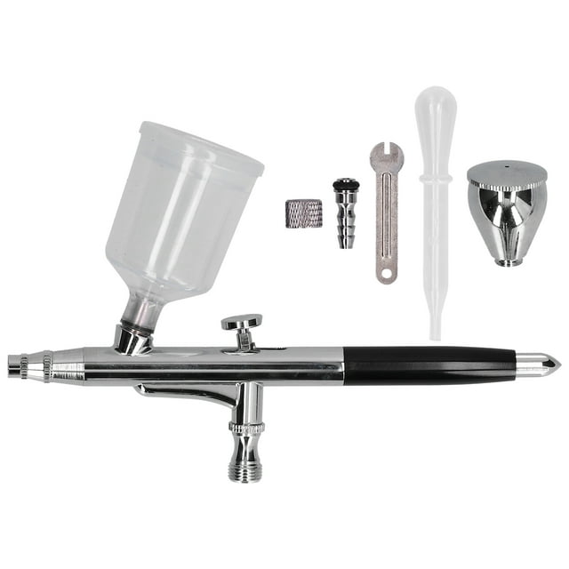 Juego de aerógrafo, kit de aerógrafo G1/8, pulverizador de pintura en aerosol, compacto y ligero