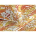 thumbnail image 3 of Ambesonne Palm Trees Quilted Bedspread Set 3 Pcs, Summer Chill Woods Print, King, Burnt Orange Mustard, 3 of 4