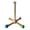 E, variant on YIFAEUX Spinning Birds Stand Perch Toy 360 Degree Rotation Wooden Exercise Wheel Parrot Perch Cage Accessories for Parakeets Budgies Lovebirds Finch Conure