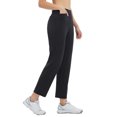 thumbnail image 2 of BALEAF Women's Fleece Lined Golf Pants Winter Water Resistant Pockets for Travel Work Casual Black S, 2 of 6