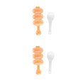 thumbnail image 3 of Naiovety Plastic Rice Ball Mold Portable Reusable Kitchen Ergonomic Tools Cooking Maker Children Washable Beginner 2Conjunto, 3 of 6