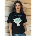 thumbnail image 1 of Camiseta con estampado retro de flores de San Valentín para mujer, de moda, de manga corta, cuello redondo, corte ajustado, ropa informal de verano, 1 of 6