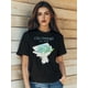thumbnail image 1 of Camisetas con diseño gráfico para mujer, playera corta, clásico, estética, ropa de verano de los 90Women's Valentine's Day Flowers Love Retro Print T-Shirt Fashion Short Sleeve Round-Neck Slm Fit T, 1 of 6