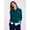 Kingston Green, variant on Women's Snap Placket Fleece Popover