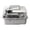 Grey, variant on Portable Hamster Cage with Top Handle Transparent Small Pet Travel Carrier Multi‑Functional Hamster Habitat Box for Dwarf Hamsters Small Rodents