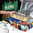 thumbnail image 6 of Rhinoceros Double Layered Insulated Refrigerated Lunch Bag with Two Compartments, Large Capacity, and Hand Carry - 7.1x11.4x16.1 Inches, 6 of 6