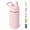 Pink, variant on Daluvenix 12 oz Kids Water Bottle, Toddler Water Bottle 2-in-1 Straw and Chug, Stainless Steel Insulated Bottle for Kids, BPA-Free, Leak-Proof, Pink