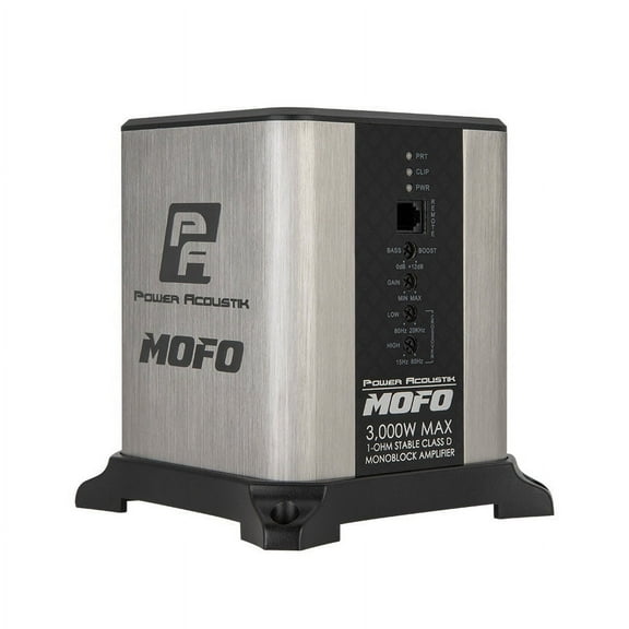 Power Acoustik MOFO1-6KD 6000 Watts MOFO Series Monoblock Class D Car Amplifier