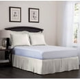 thumbnail image 2 of Ashton Detachable Bedskirt (Twin XL Size, Cream, 14" Drop) - Easy on/Easy Off Pleated Bed Skirt, 2 of 2