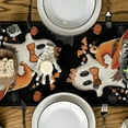 thumbnail image 3 of Sm:)e Halloween Table Runner Ghost Pumpkinc Inch, Halloween Party Kitchen Dining Indoor Outdoor Decorations, 3 of 7