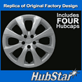 thumbnail image 2 of HubStar Hubcap Set for Toyota Corolla 2020-2025, 16-inch Replica Wheel Cover 61191, 2 of 6