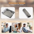 thumbnail image 5 of Ultra Soft Flannel Electric Foot Warmers for Feet, Portable Heating Pad for Feet, Back, Abdomen, Cramp,Overheat Protection,Christmas,Anniversary, Friend Birthday Gifts for Women, Men，40*40cm,dark gray, 5 of 5
