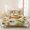 Beige, Copper, variant on 3 Pieces Queen Quilt Set,Autumn Squirrel Pine Cone Leaf Soft Bedding Sets with 1 Quilt & 2 Pillow Shams,Farmhouse Fall Animal Plant Summer Bedspread Lightweight Coverlet Comforter for All Season