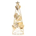 thumbnail image 4 of Christmas Tree Candlesticks, Xmas Tree Candlesticks Small Round Cup Candleholder Exquisite Romantic Gold  For Office For Candles, 4 of 8