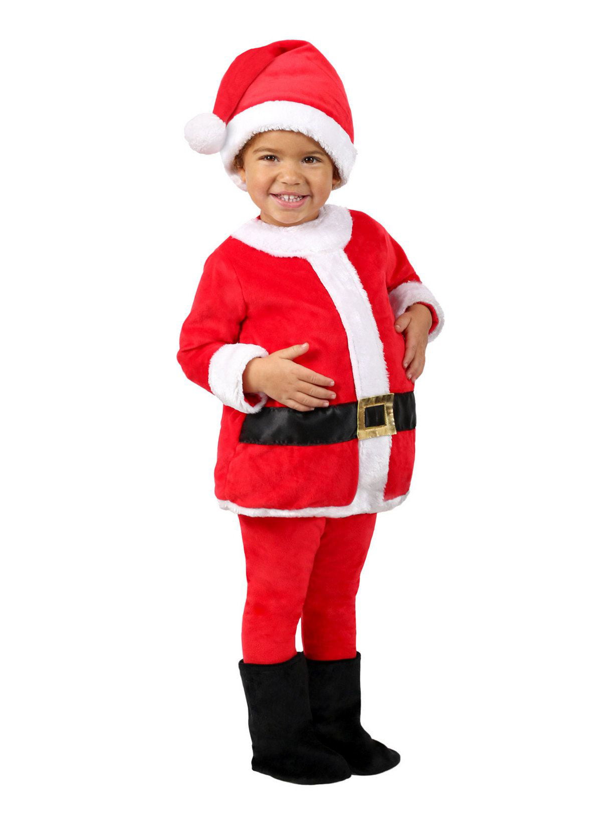 Santa's Lil Elf Helper Rubies Christmas Halloween Costume Toddler Size 2-4 NEW