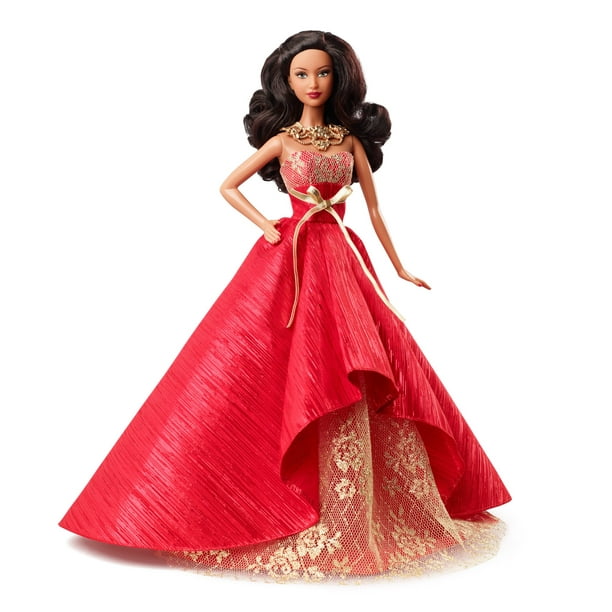 Muñeca Barbie Coleccionista 2014 Navideña Afroamericana