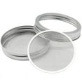 thumbnail image 6 of 8 Pack Sprouting Screen Lids, Stainless Steel Lid Screen for 86Mm Regular Mouth Jar(Ring Not Included), 6 of 6