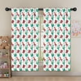 thumbnail image 5 of Blackout Kids Curtains,White Cartoon Cute Dinosaurs Pattern Childrens Insulated Curtains Set Of 2,Bedroom Essentials,Toddler Room Decor 52"x63", 5 of 5