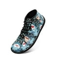 thumbnail image 5 of Wismoutput Shark Printed Sneakers for Men Boys Breathable Comfortable Minimalist Barefoot Shoes Size 5.5-14, 5 of 7